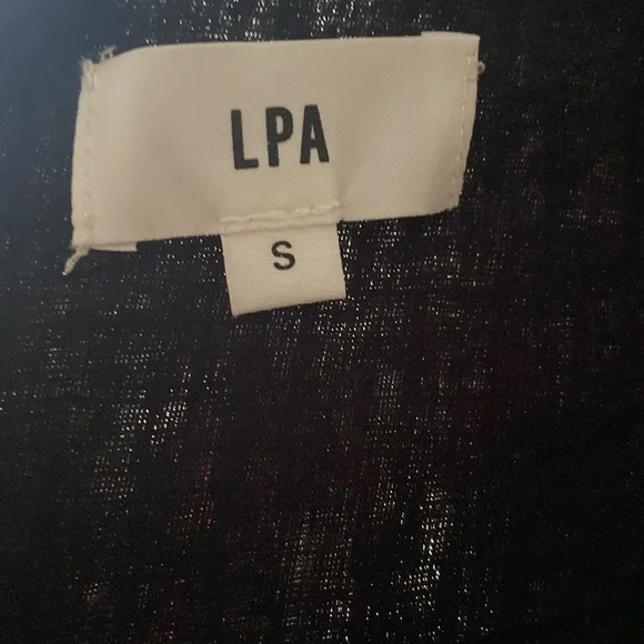 ❌SOLD❌ LPA Alina Jumpsuit - Black - Picture 8 of 10